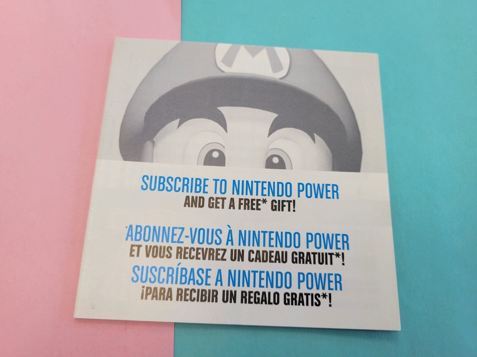 Nintendo Power Subscription 57421A Nintendo DS INSERT ONLY Authentic