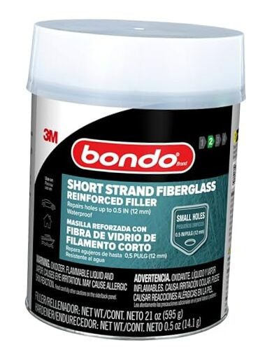 3M  Fiberglass Reinforced Filler 1.37 LB 0.5 Ounce (Pack of 1) Short Strand