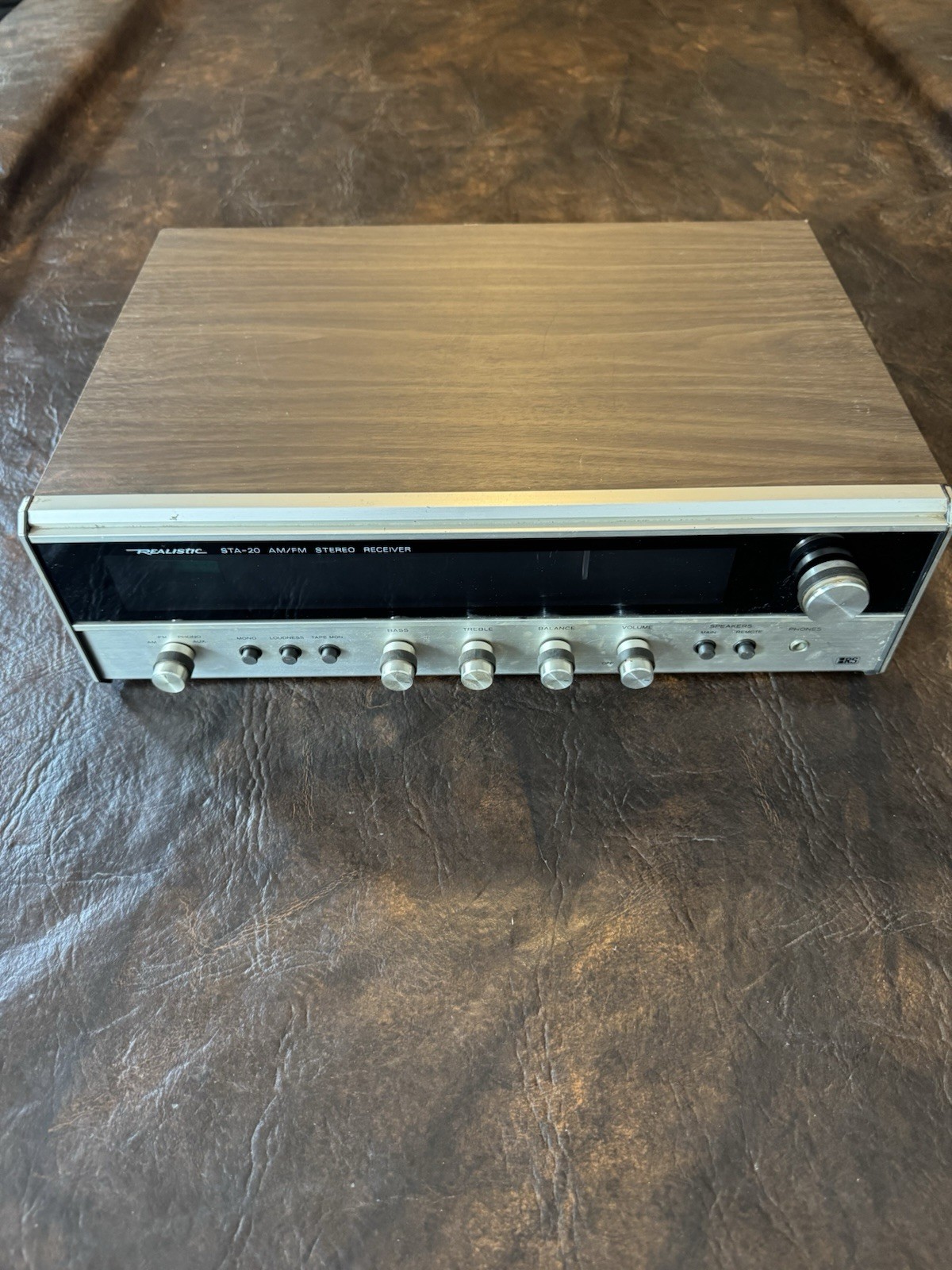 Vintage Realistic STA-20 AM/FM Stereo, Tested Working