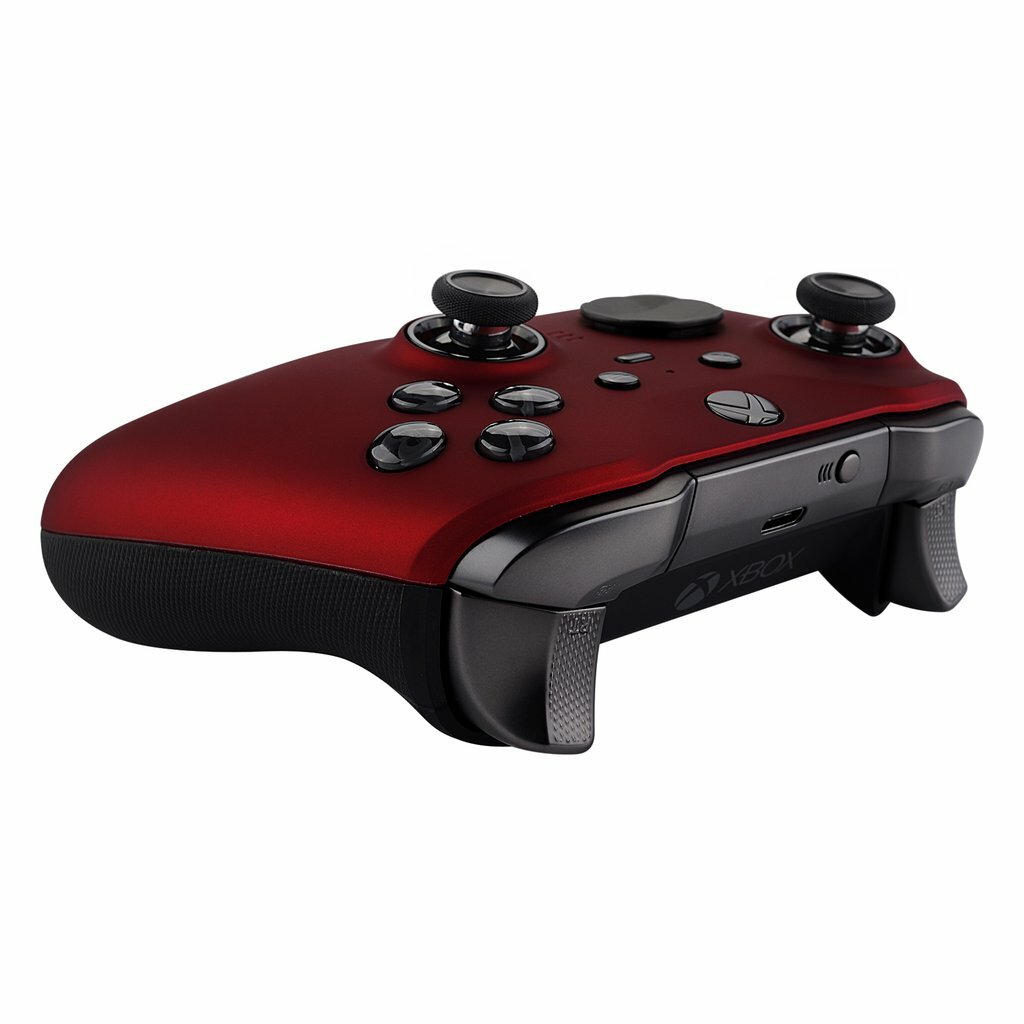 "Soft Touch Red" Custom Xbox One Elite Controller Series 2 - FREE 2 DAY FEDEX