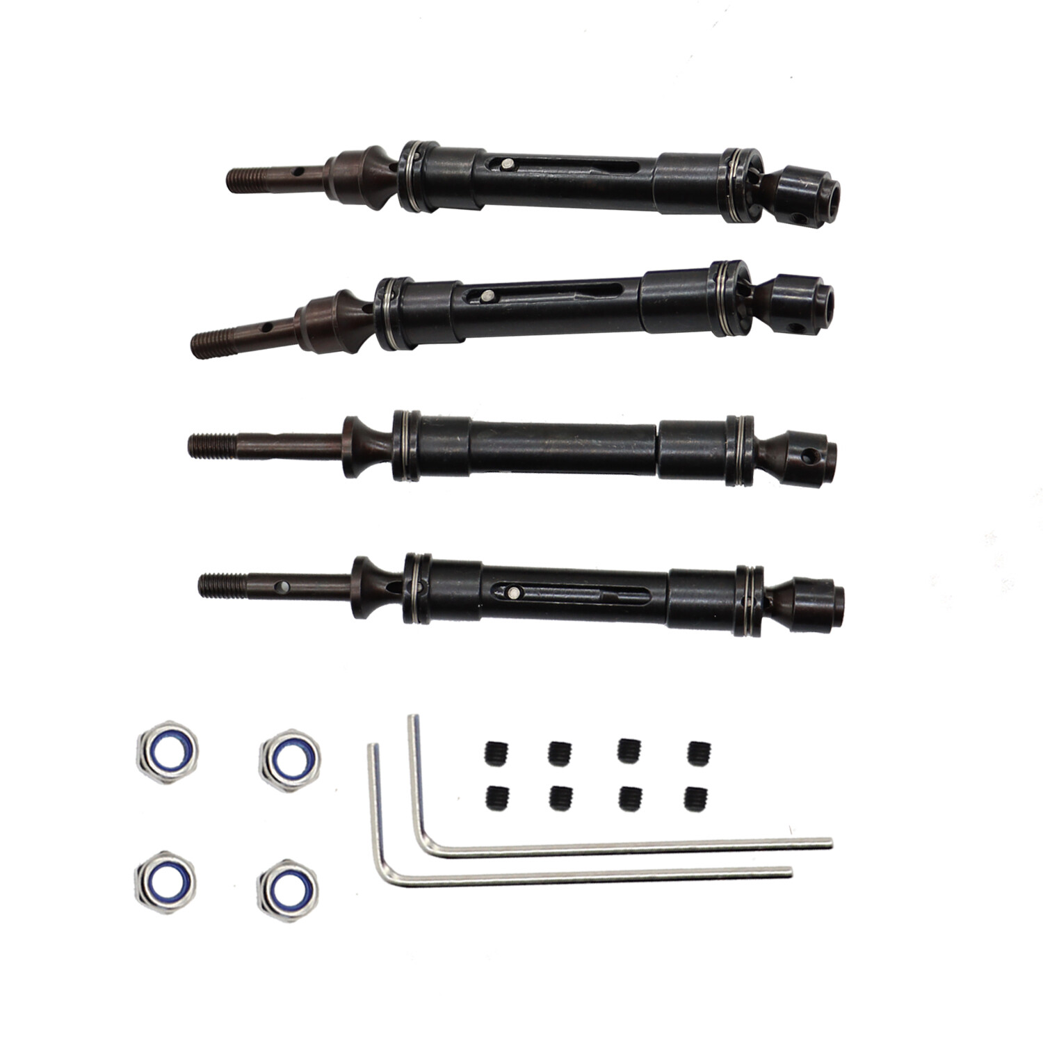 Front Rear Drive Shaft For 1/10 Traxxas Slash 4X4 Rustler VXL Stampede 4X4 VXL