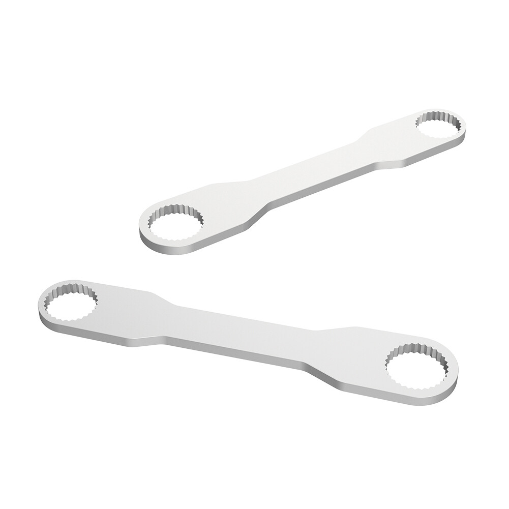 PAIR SLIM Steel Parse Wrench Multi-Tool Spanner for Leatherman Disassembly Tool