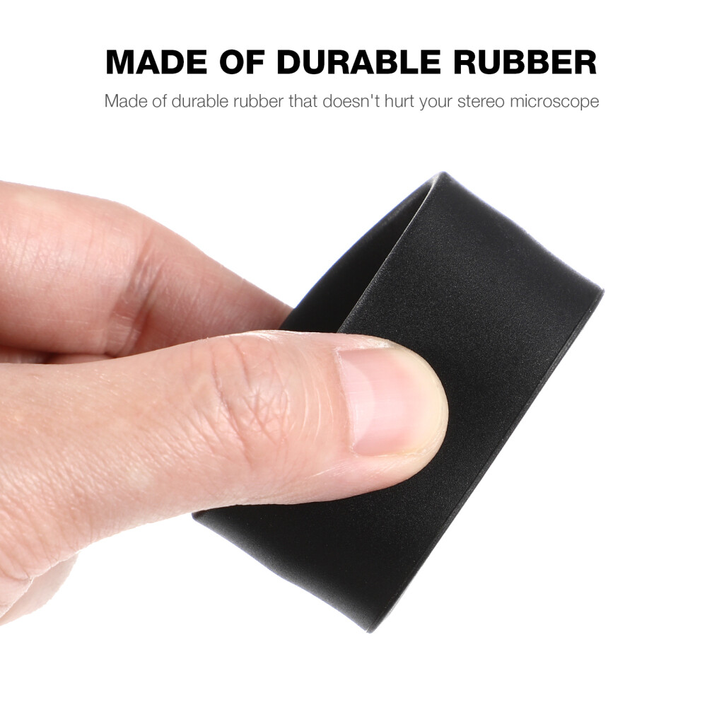 2 Pcs Rubber Eye Shield 33mm Eye Guards Cups Eyepiece Covers for Microscope