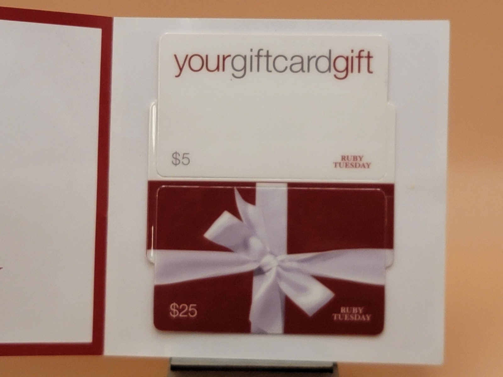 Ruby Tuesday Gift Card $30 Dollars For $25 Dollar Sale Gift Card