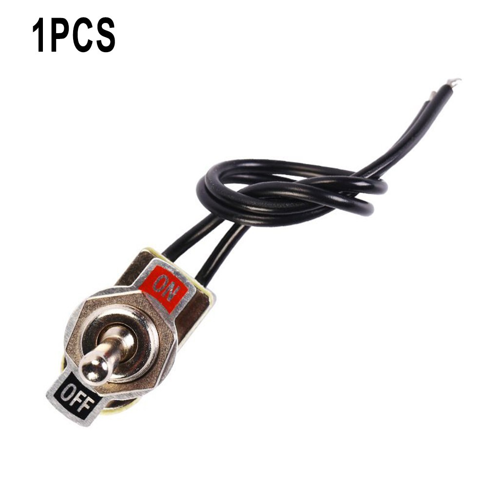 for TOGGLE Switch SPST 6A SPST Contacts Switch for TOGGLE With Wire Switch