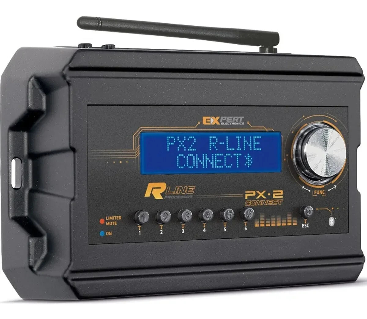 Expert Px-2 Connect Bluetooth Digital Audio Processor Banda Car Equalizer EQ
