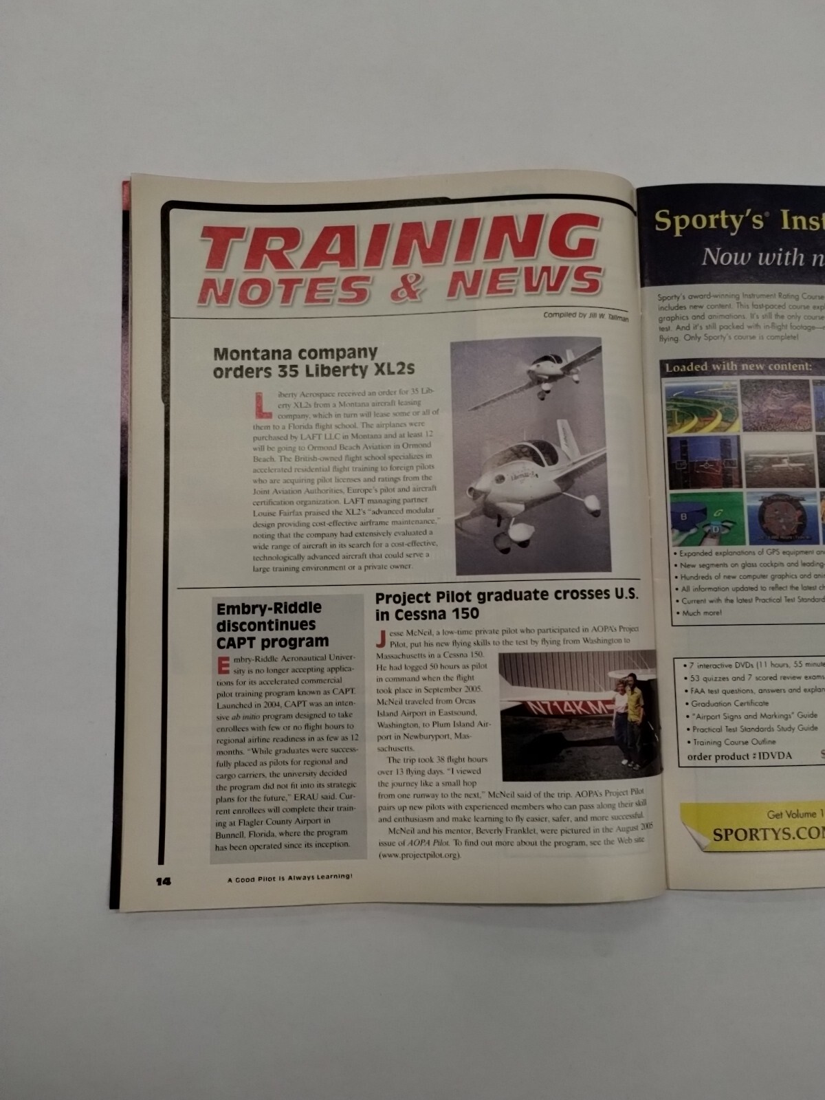 AOPA Flight Training Magazine April 2006-Original