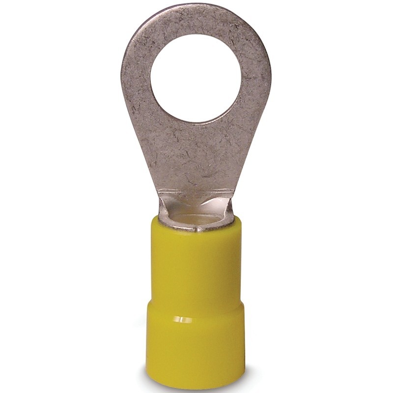 Gardner Bender 20-106 Ring Terminal, 600 V, 12 to 10 AWG Wire, #8 to 10 Stud, Vi