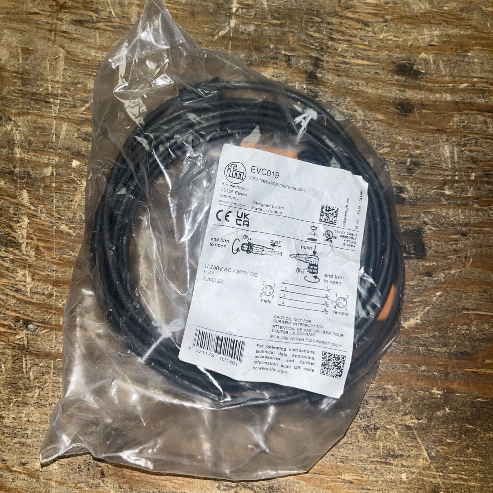 IFM  #EVC019, New Open Box KP-1430