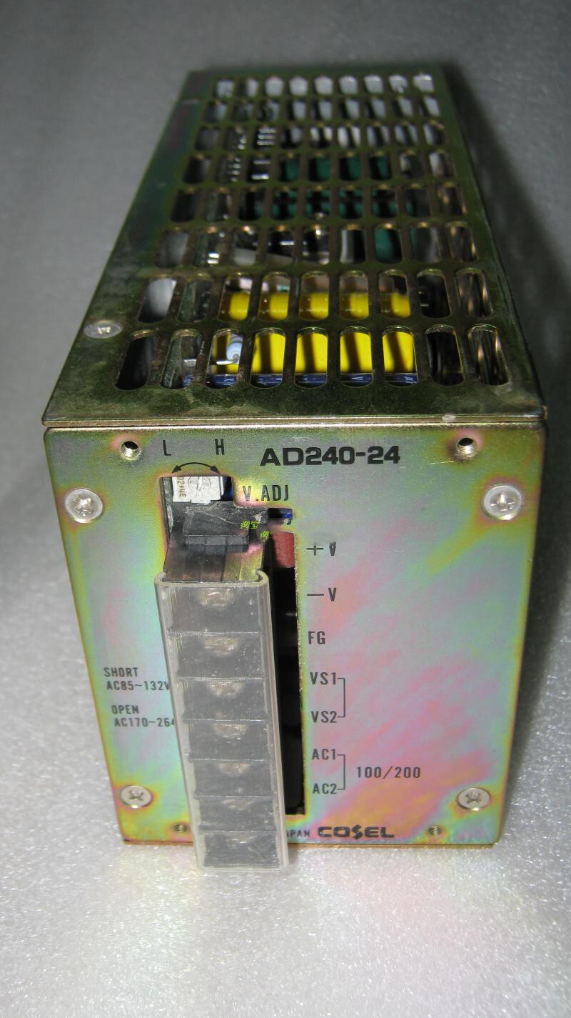 1 PC USED  AD240-24 24V 10A Switching Power  Supply #B32U     CL