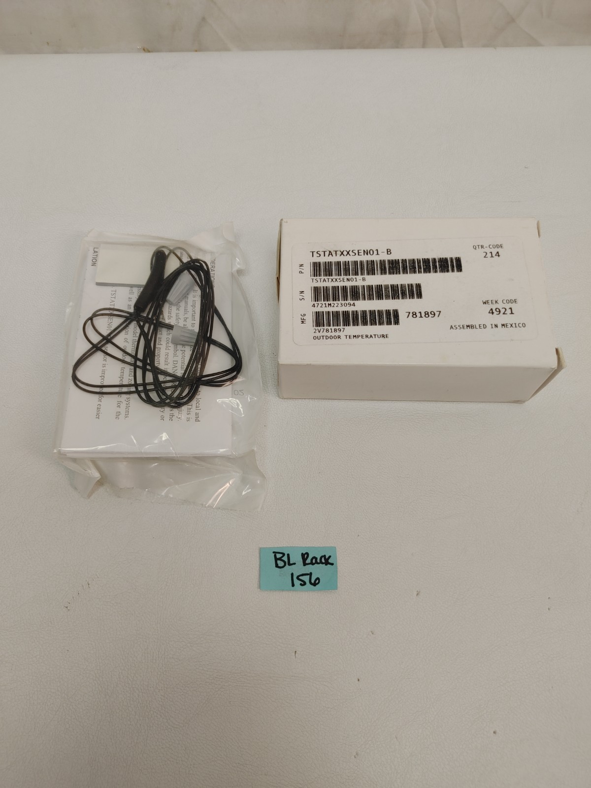 OEM Carrier Bryant TSTATXXSEN01-B Thermistor Outdoor Air Temperature Sensor
