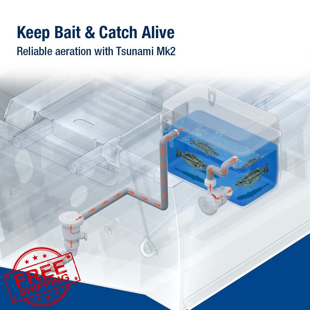 Attwood Tsunami Mk2 12V Aerator Pump