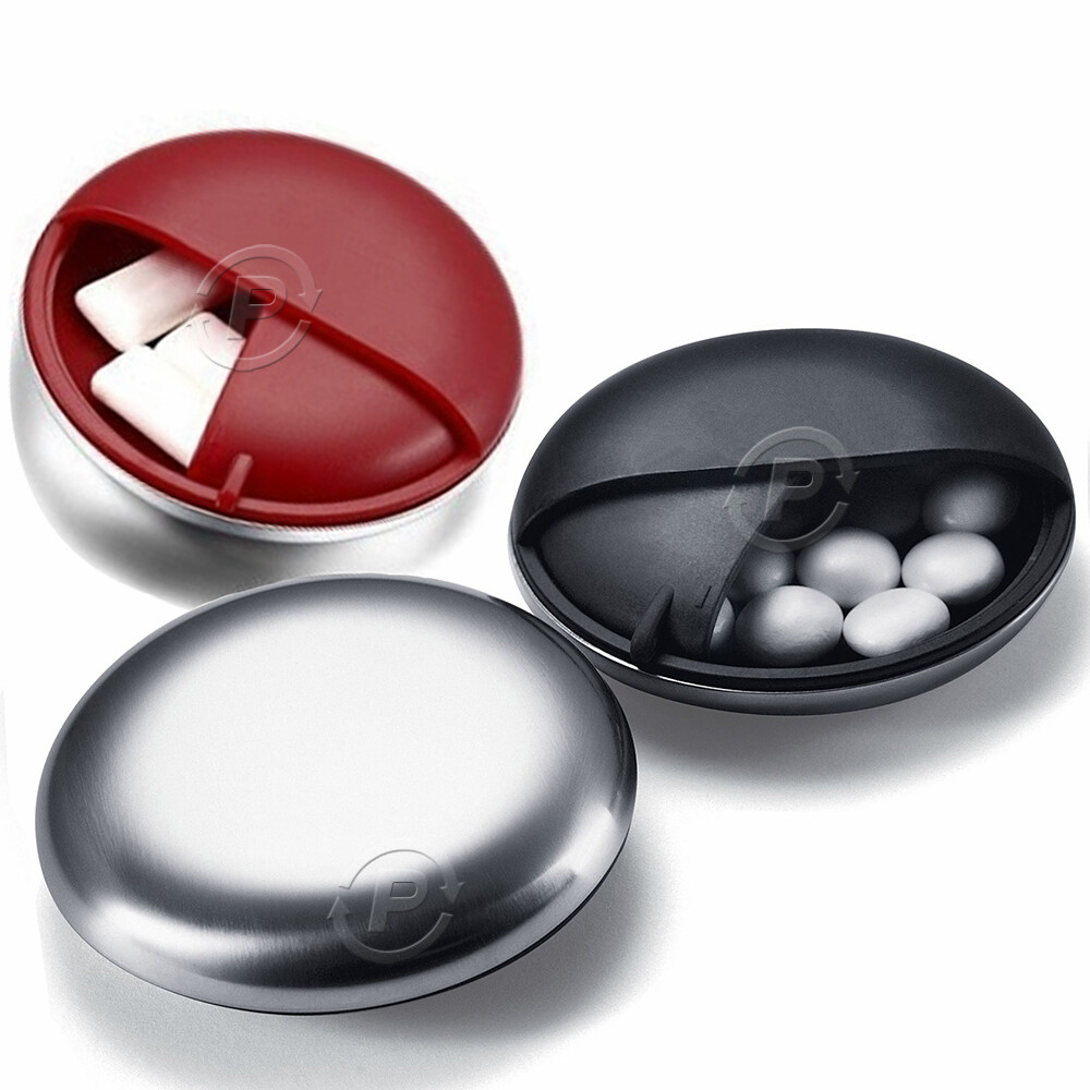 Authentic Danish Design Portable Pocket Pill Case Bonbondose Fancy Gum Candy Box
