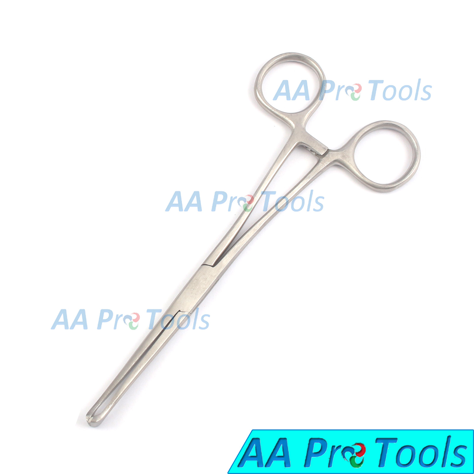 AA Pro: Allis Tissue Grasping Forceps 7.5" 5x6 Teeth Surgical Vet Instruments