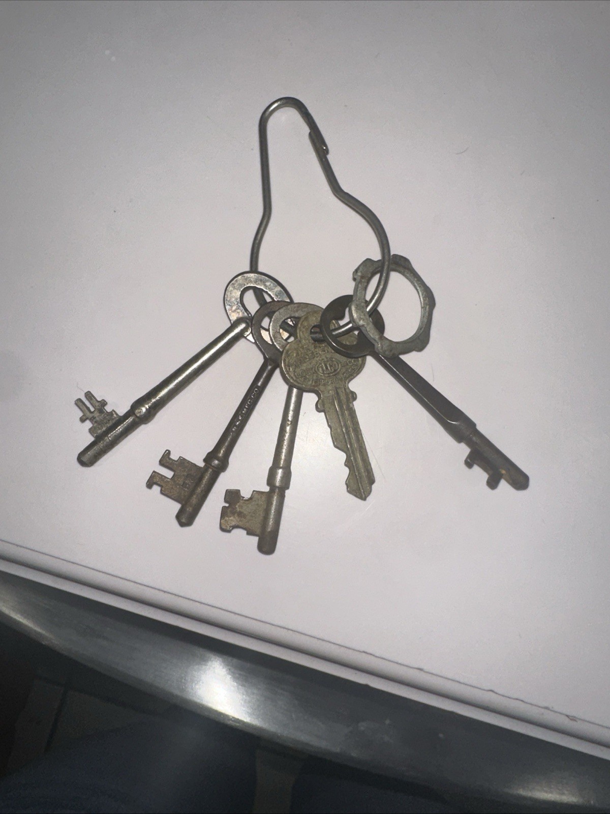 vintage antique skeleton keys lot