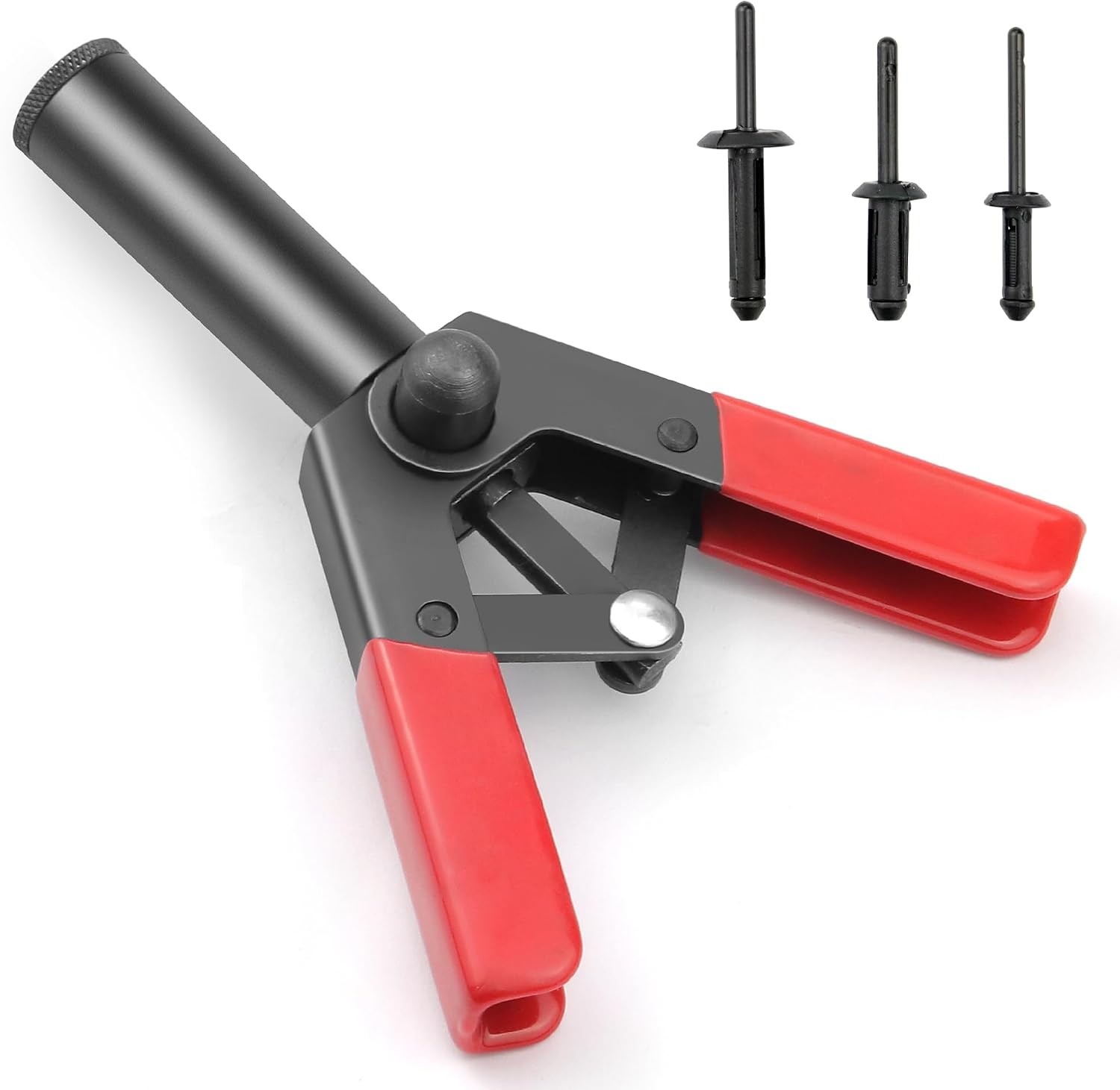 Hand Riveter Set 3 Sizes Nylon Blind Rivets, 30 Pieces