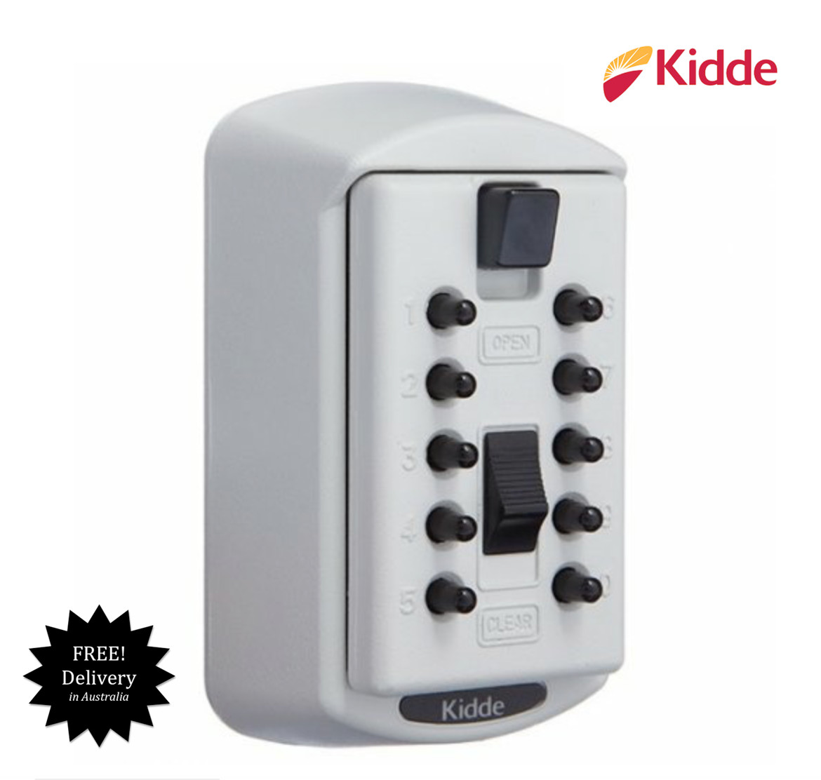 2 Key Capacity KIDDE Keysafe-GE, Supra-Wallmount- FREE POSTAGE!