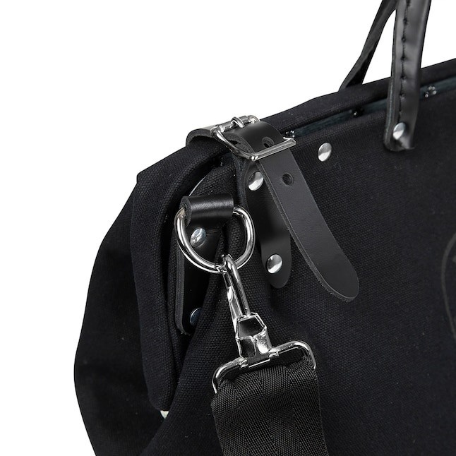 Klein Tools Deluxe Tool Bag, Black Canvas, 13 Pockets