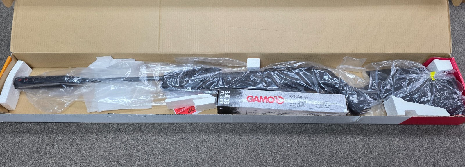 Gamo #6110039354 Swarm Magnum Pro .177 Cal Air Rifle w/3-9x40mm Scope, 1650 FPS