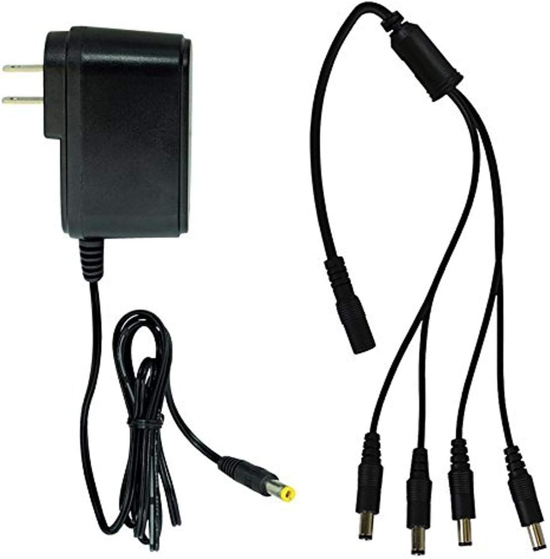 Night Owl Security Camera Adapter with 4-Way Splitter
