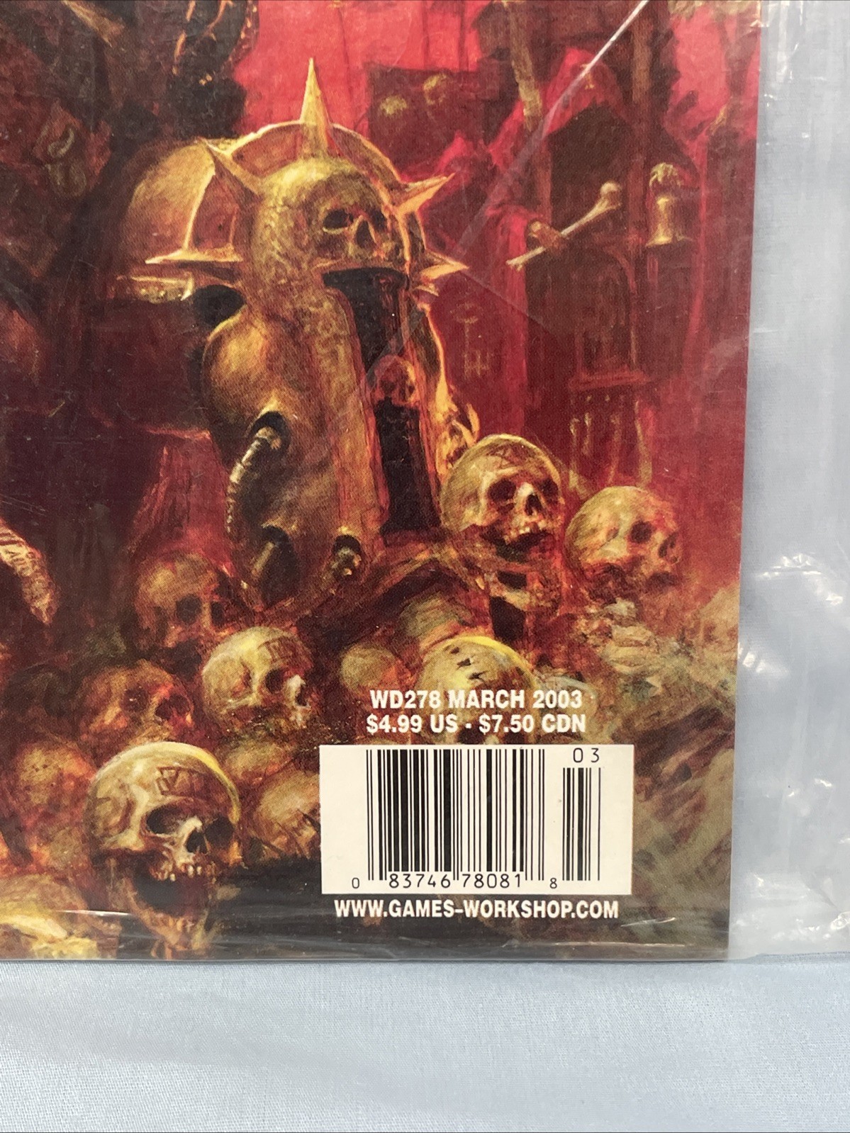 Warhammer Games Workshop White Dwarf Magazine 278 Sealed Polybag NOS