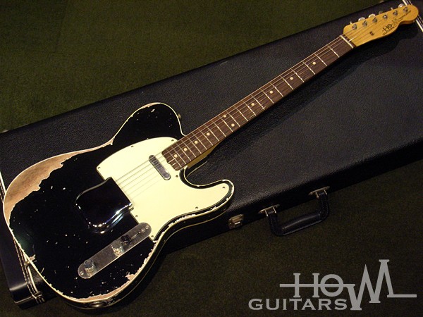 HOWL GUITARS Custom scaster Black / Rose #011 #GG5dz