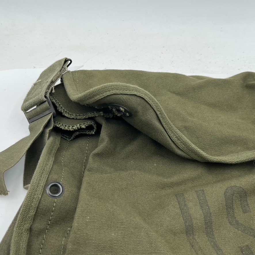 Vintage U.S. ARMY Map Dispatch? Field Bag Case Crossbody Strap Olive Green