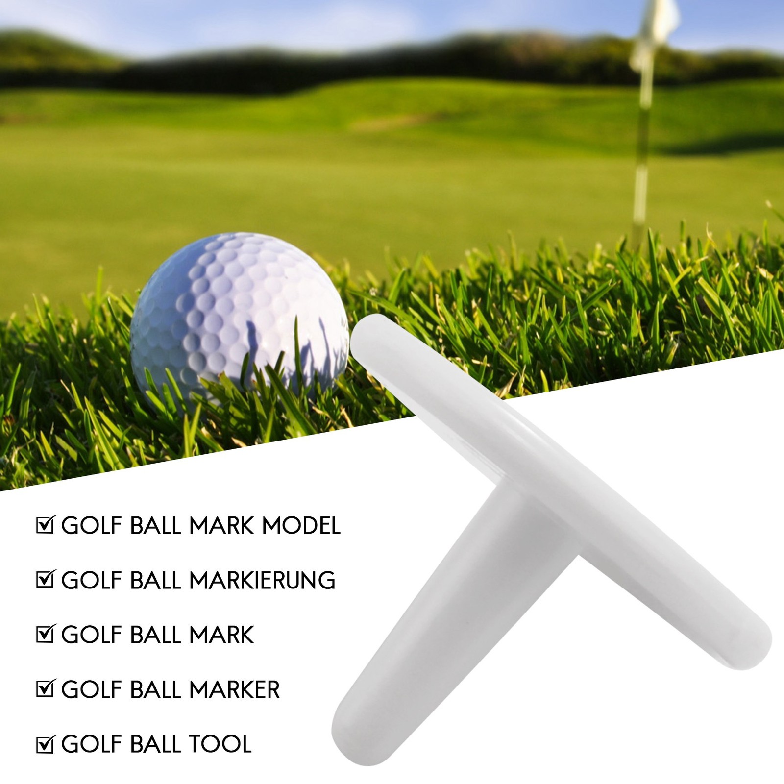 50 PCS Marker 18mm Random Color Q3D34896