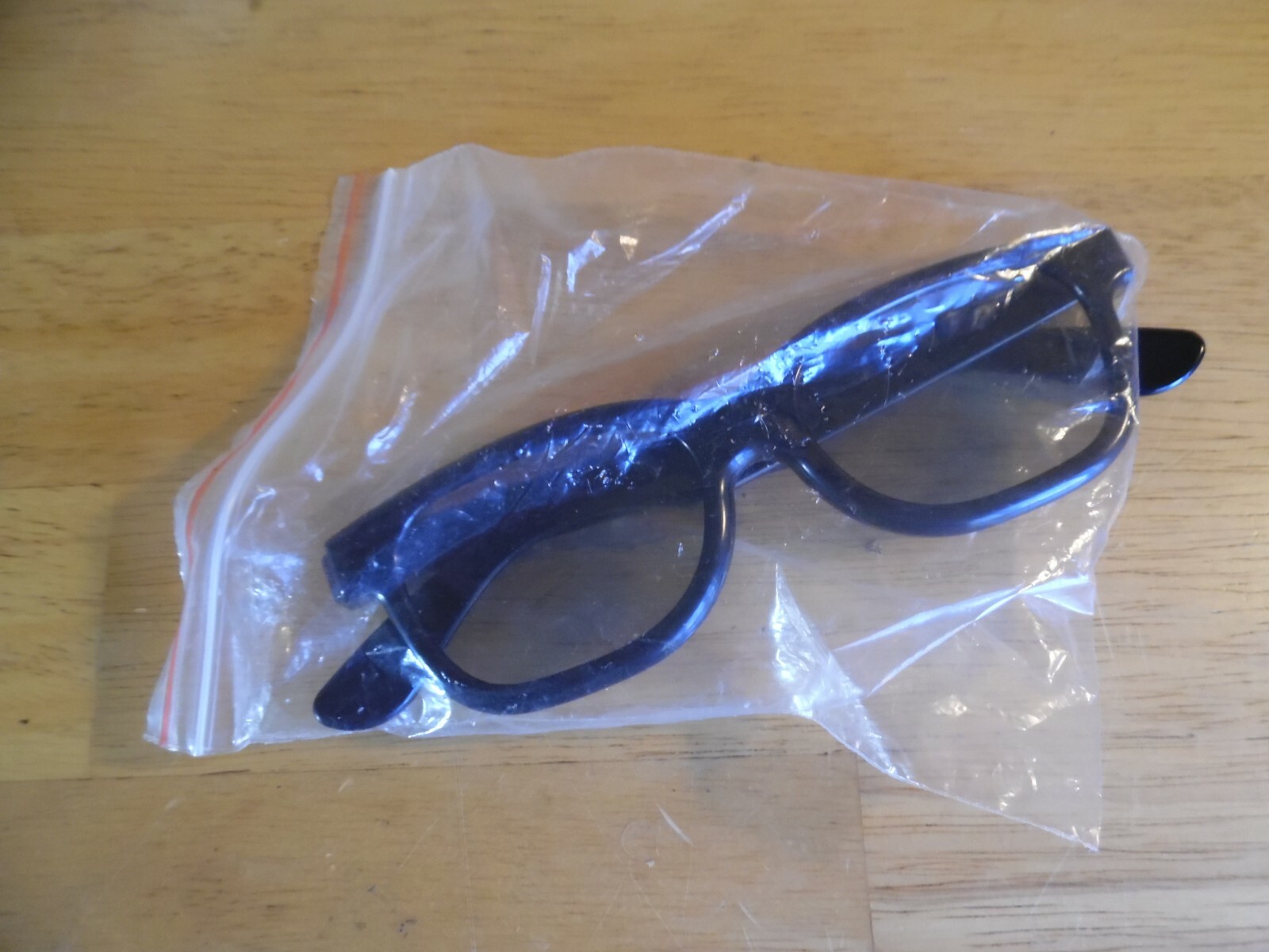 Real D 3D Glasses Black Rims 3D Glasses