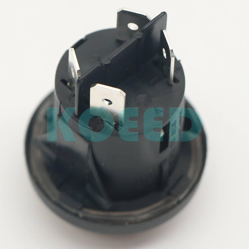 1PCS RLEIL RL5 T125/55 button switch Red Button with Waterproof Cover