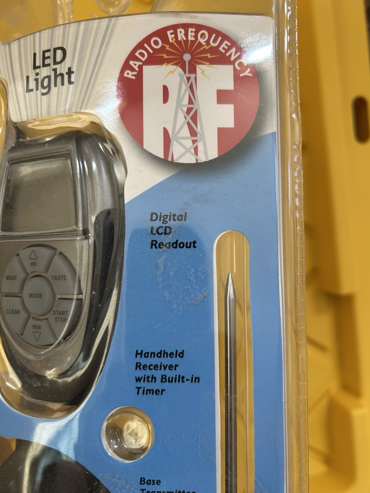 NEW Smart BBQ Remote Grill Temperature Meter Programmable with LED Flashlight
