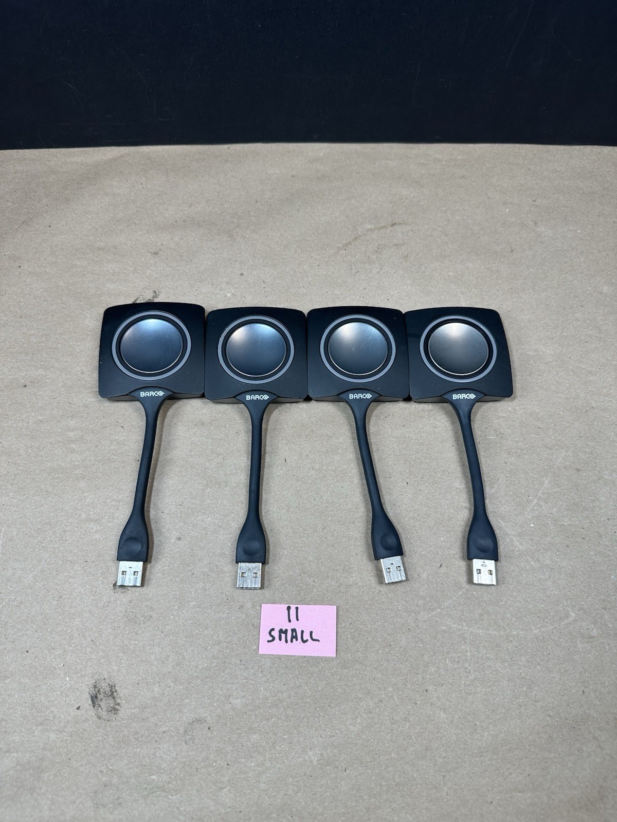 LOT Of 4X Barco ClickShare R9861006D01 Wireless USB Button Switch