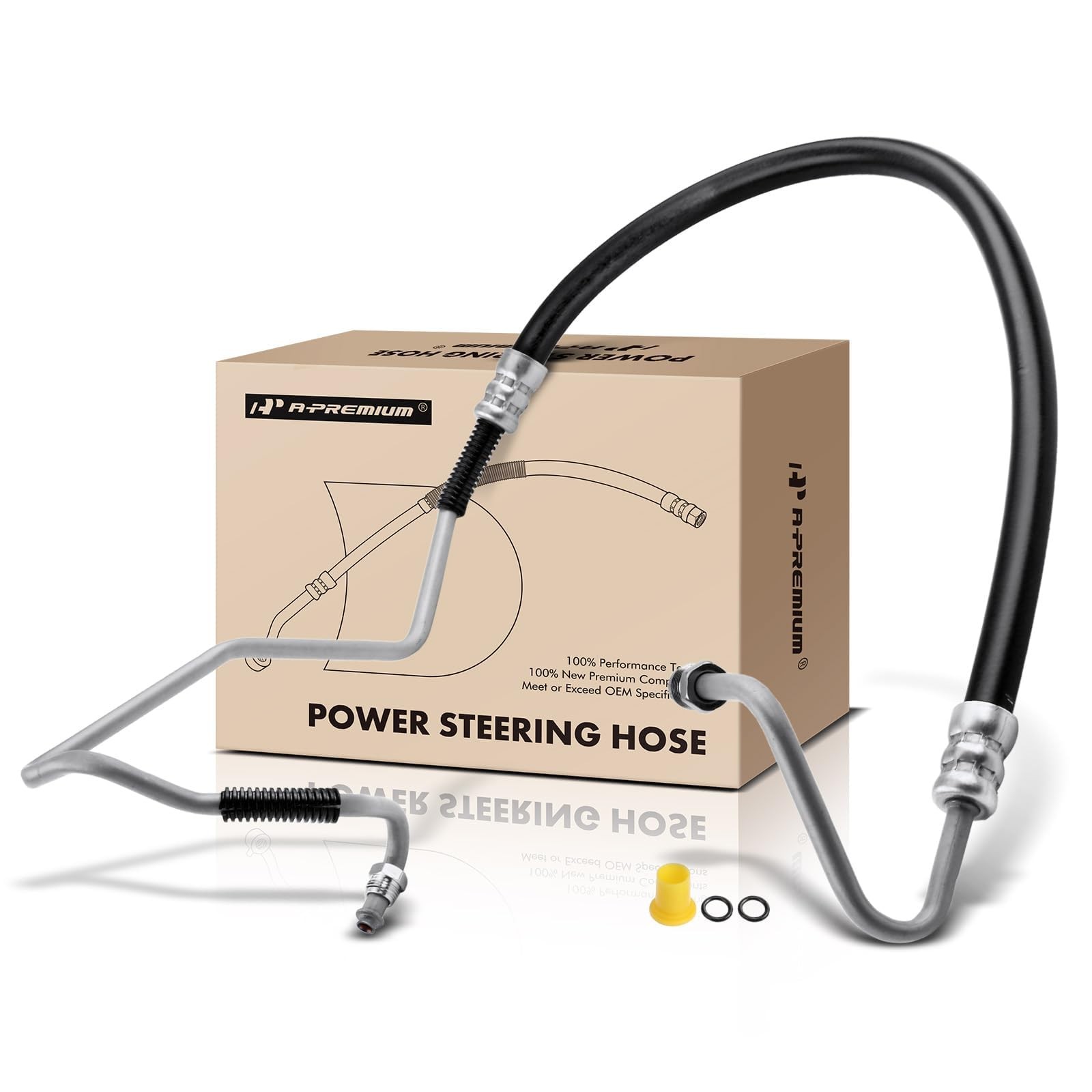 A-Premium Power Steering Pressure Hose Line Assembly Compatible with Saturn Vue