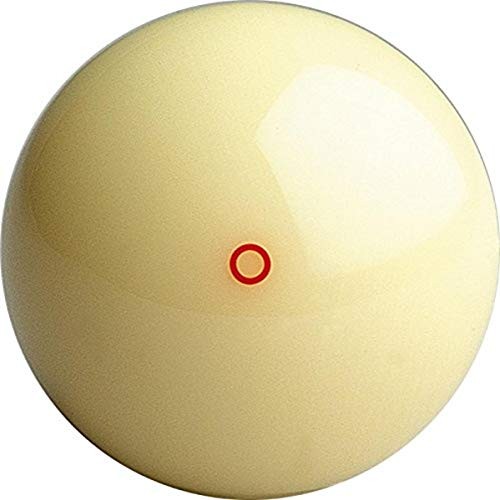 2-1/4" Regulation Size Billiard/Pool Ball: Red Circle Easy Open Packaging