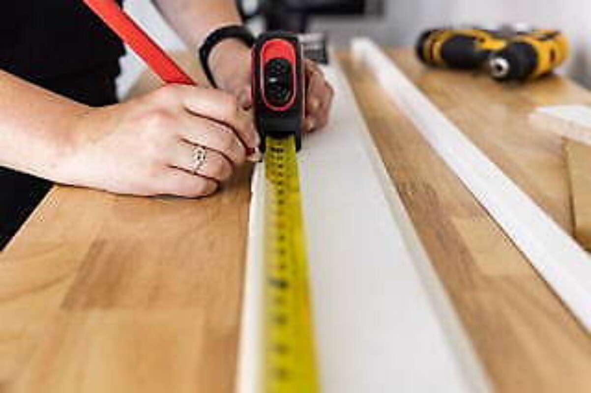 48-Inch Adjustable Workbench Heavy Duty Rubber Wood Work Table Multi-Function US