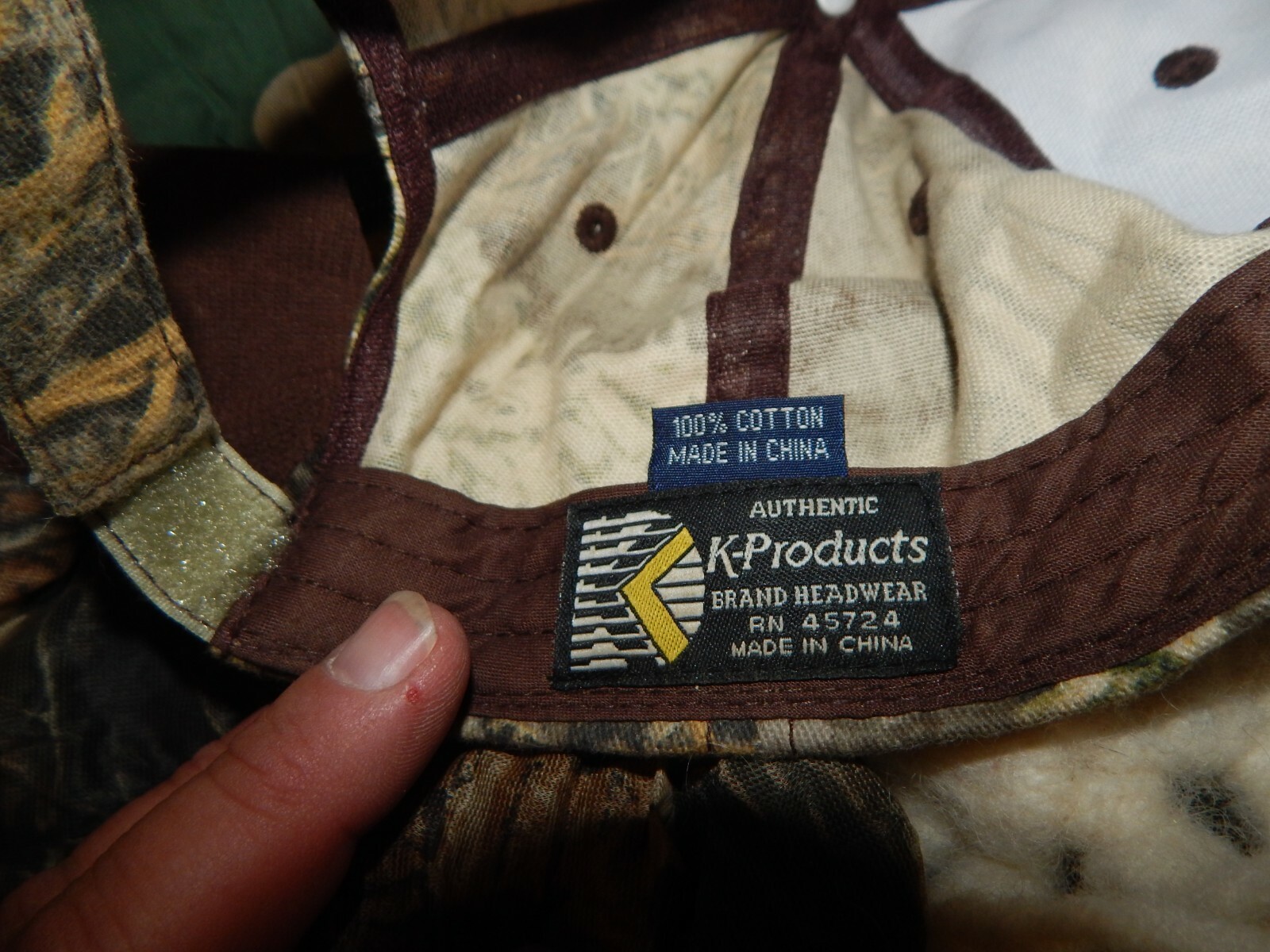 REDUCED!!! Goodyear Camouflage Hat Gloves Pillow Hunting Fishing Camping