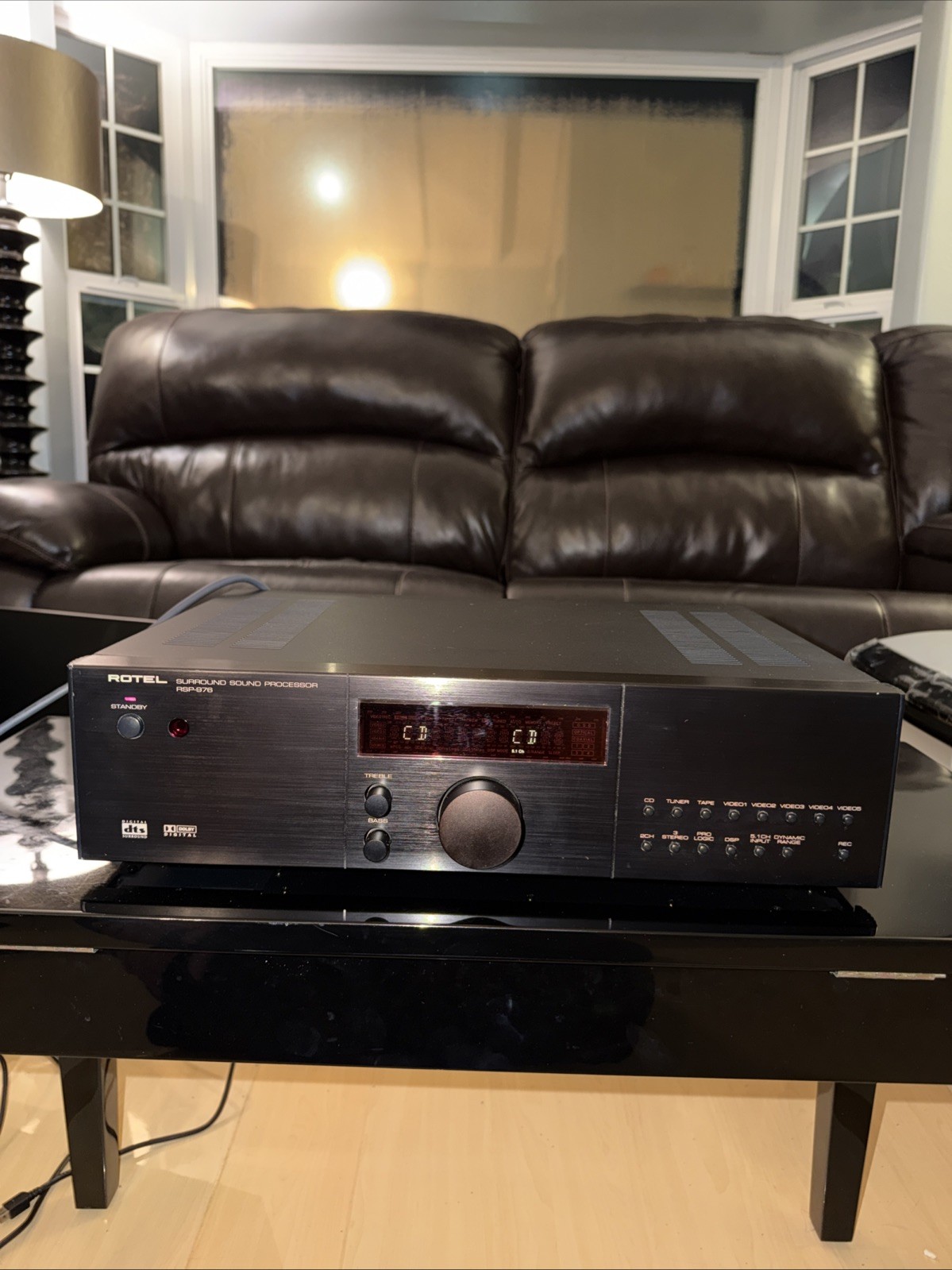 Rotel Surround Sound Processor RSP-976,  5.1 CH Input. Pre-owned NO Remote.