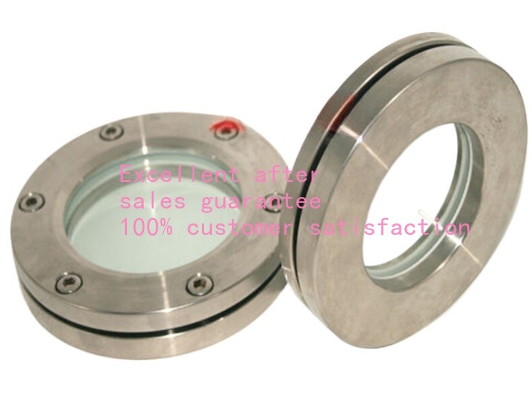 1PCS NEW FOR Sanitary 304 Stainless Steel DN80 Flange Sight Glass Freight Free