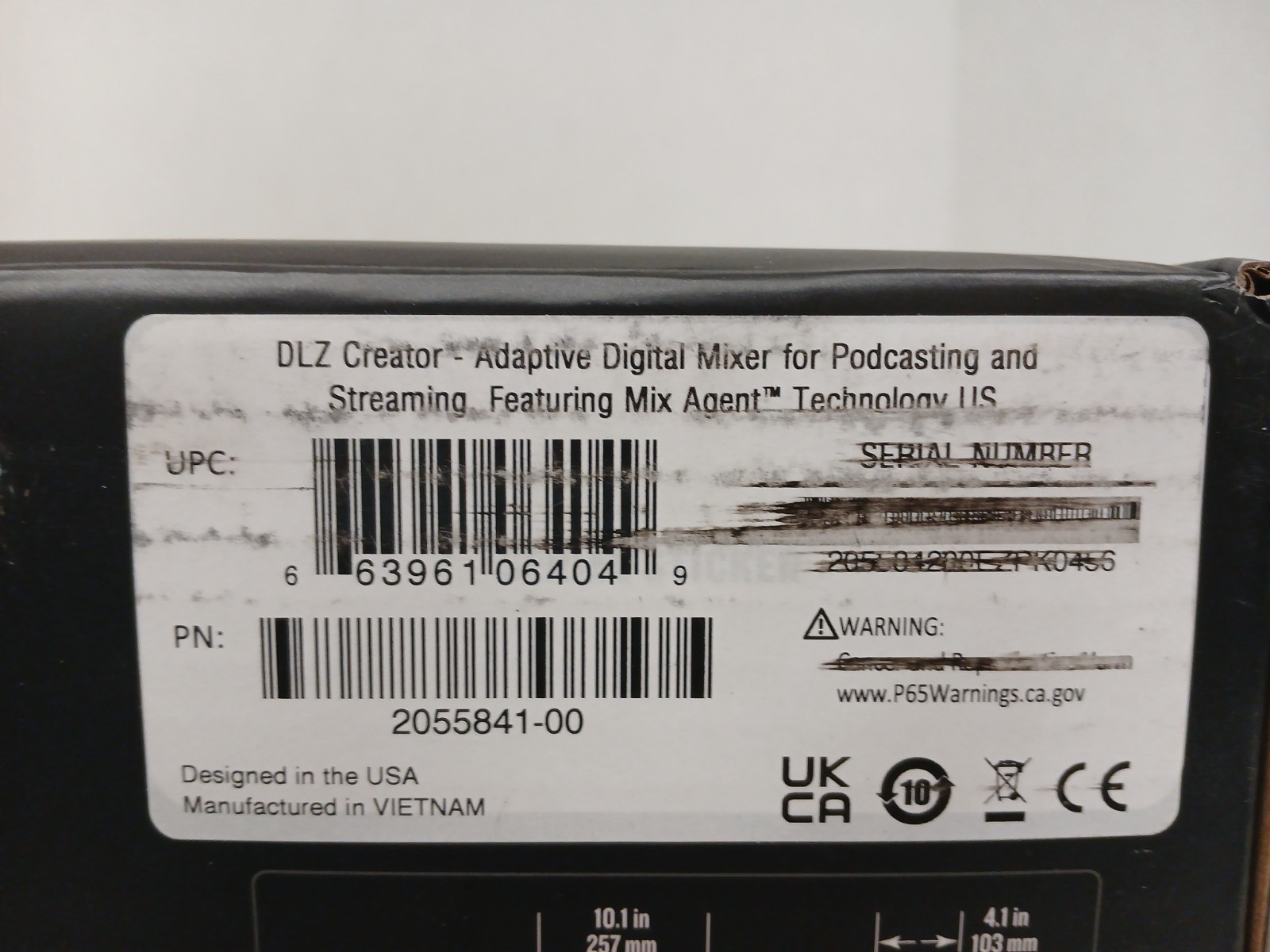 Mackie DLZ Creator Advanced Adaptive Digital Mixer With Mix Agent Technology