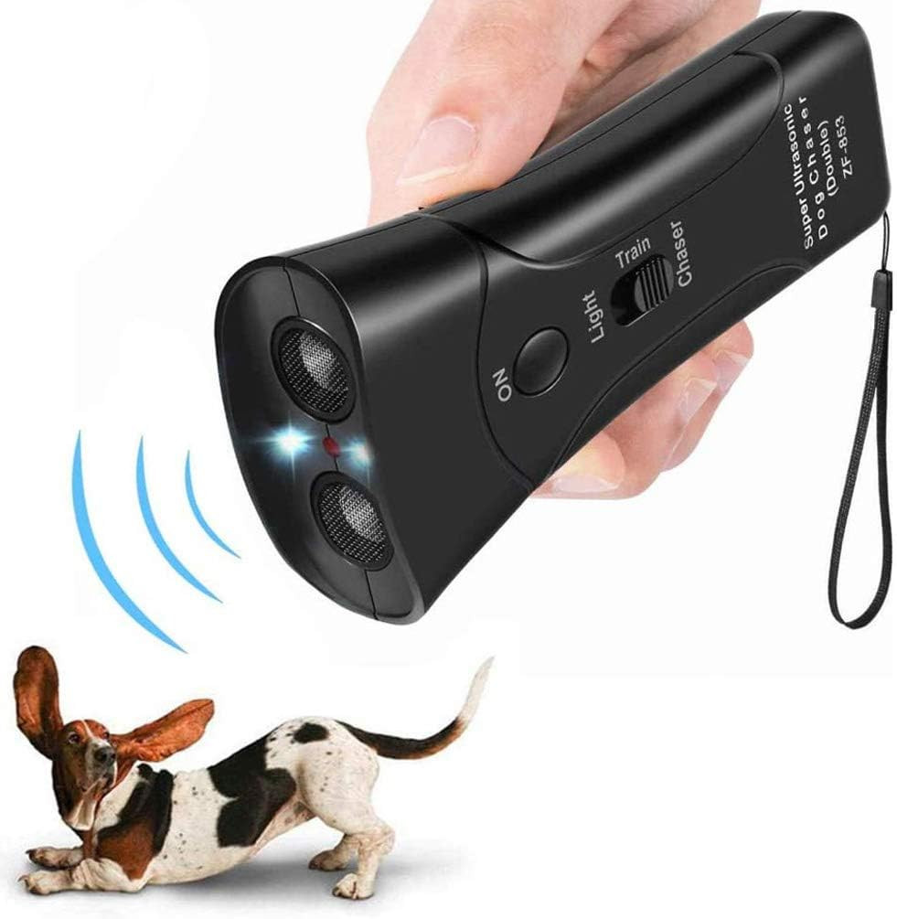 Dispositivo ultrasónico de entrenamiento de perros disuasivo electrónico para pe