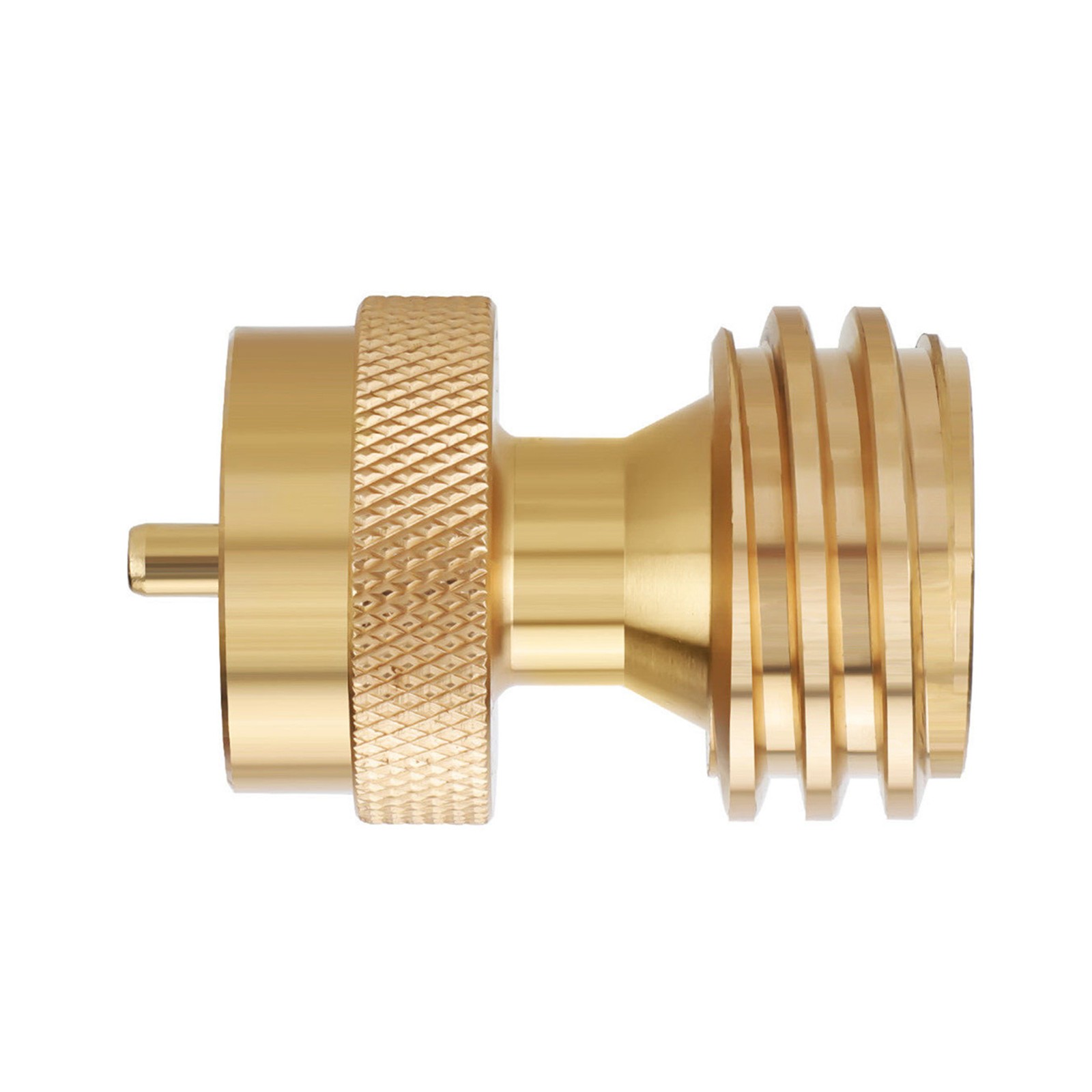 Safe Solid Brass Propane Refill Tank Adapter Fill 1 Lb Bottle From 20 Lb Tank