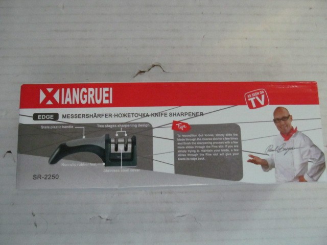 Xiangruei Knife Sharpener SR-2250 As Seen on TV for Stainless Steel Knives
