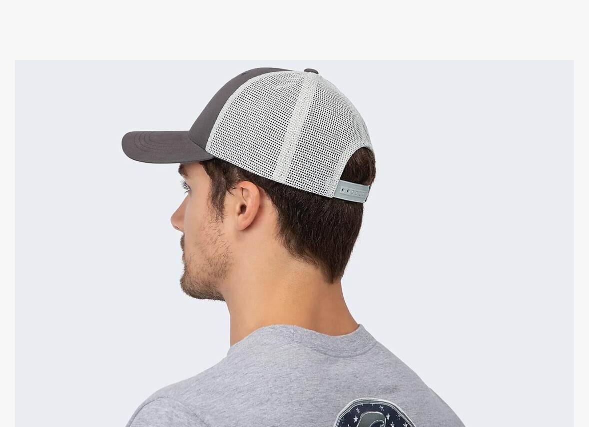 Costa Del Mar Men's Marlin Waves Trucker One Size, Charcoal
