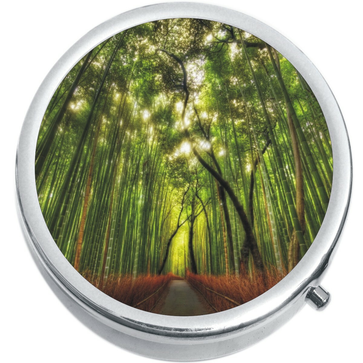 Bamboo Forest Japan Medicine Vitamin Pill Box