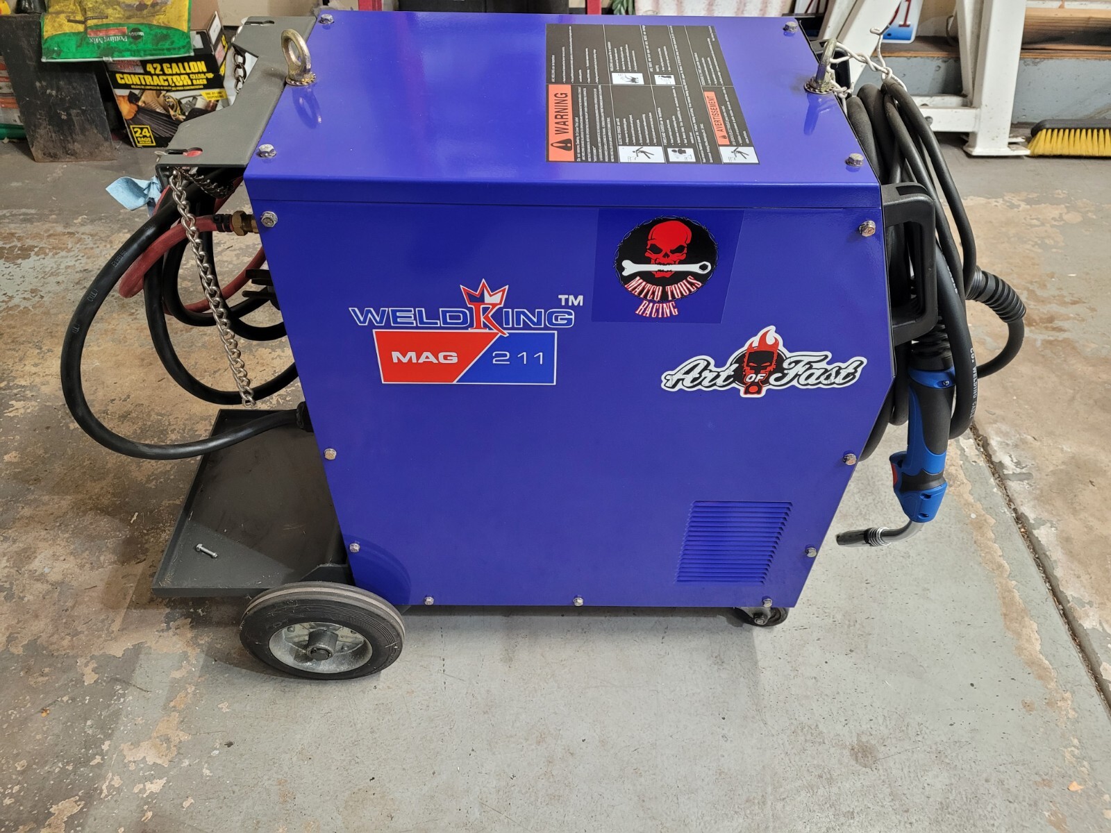 Roll Around welder 200A