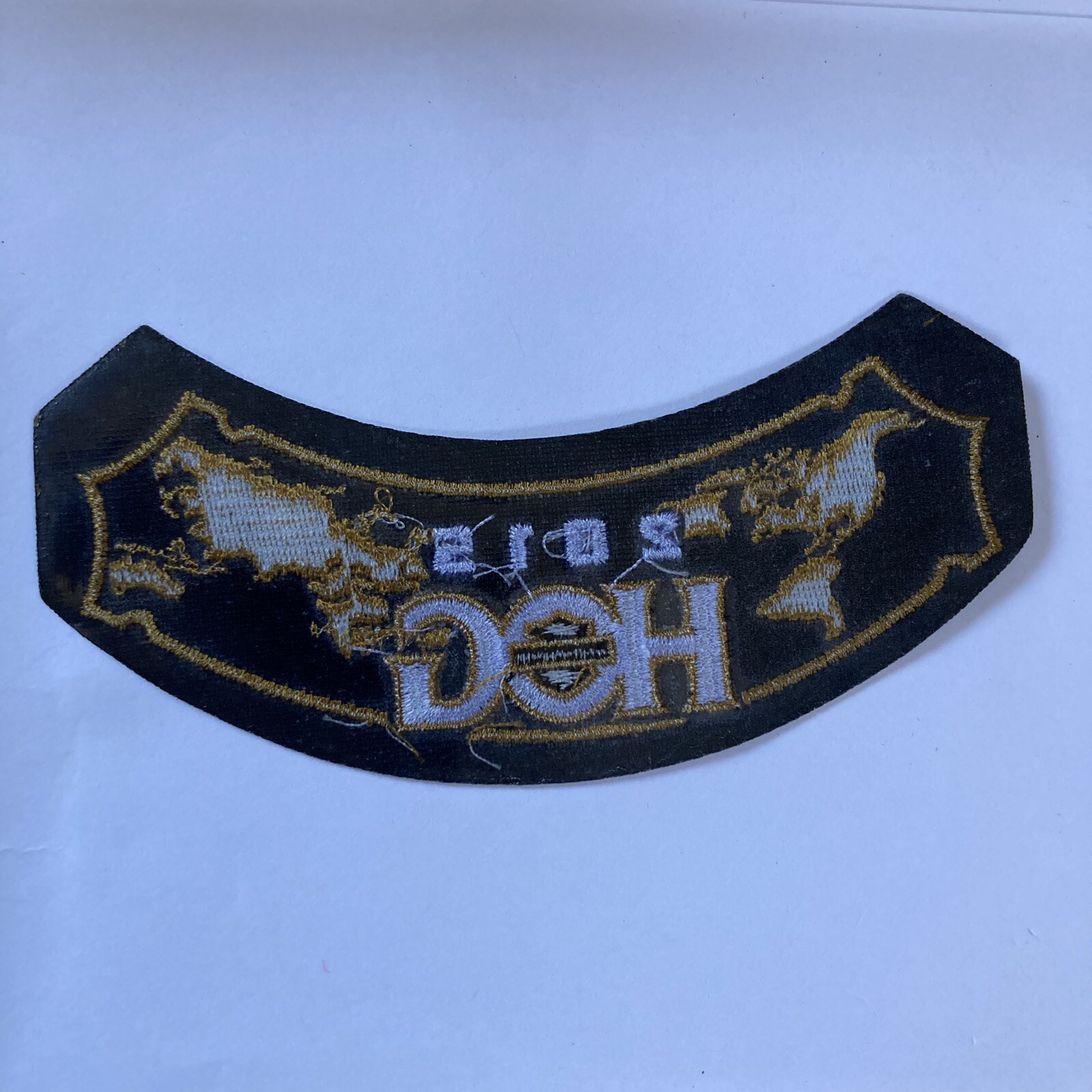 2015 HOG Membership rocker Patch HARLEY DAVIDSON OWNERS GROUP HD Black