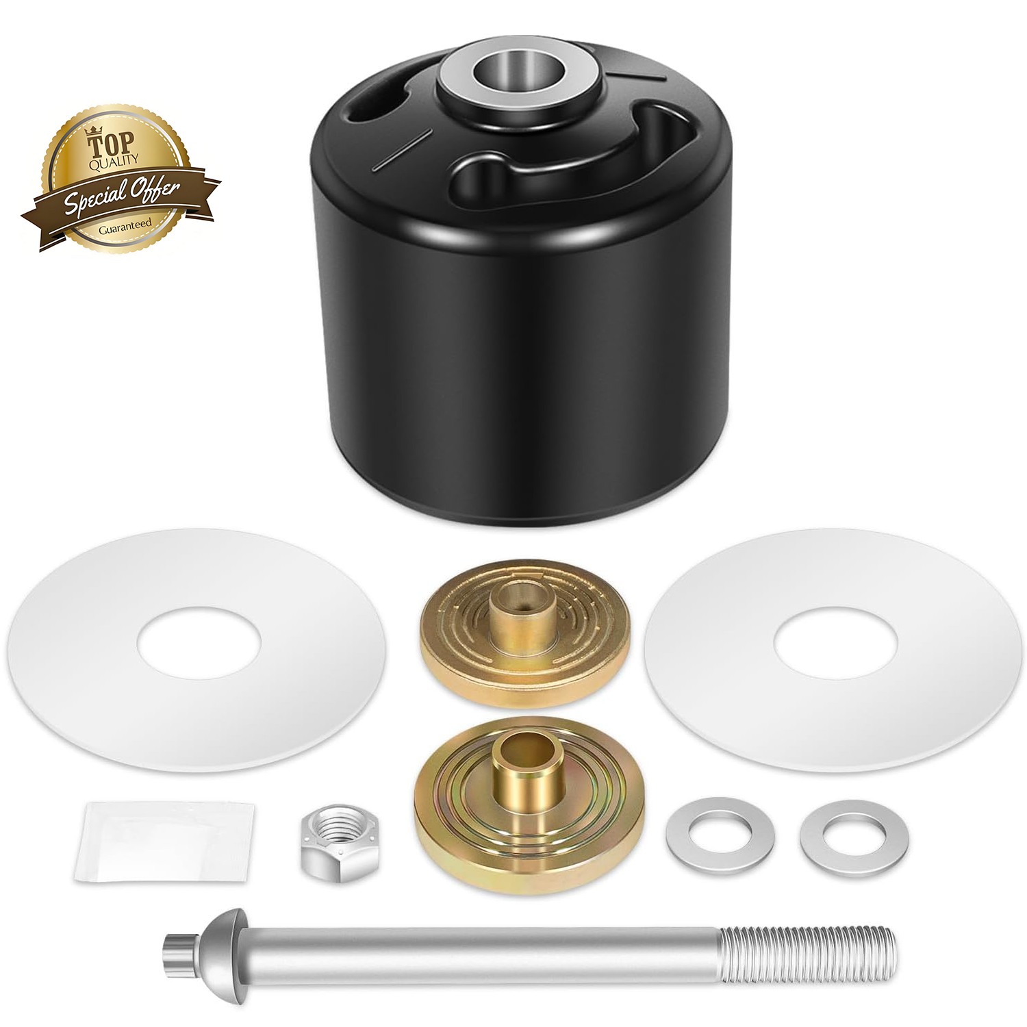 For Hendrickson Quick Align Pivot Bushing Kit+Alignment Collars S-24691S S-28654