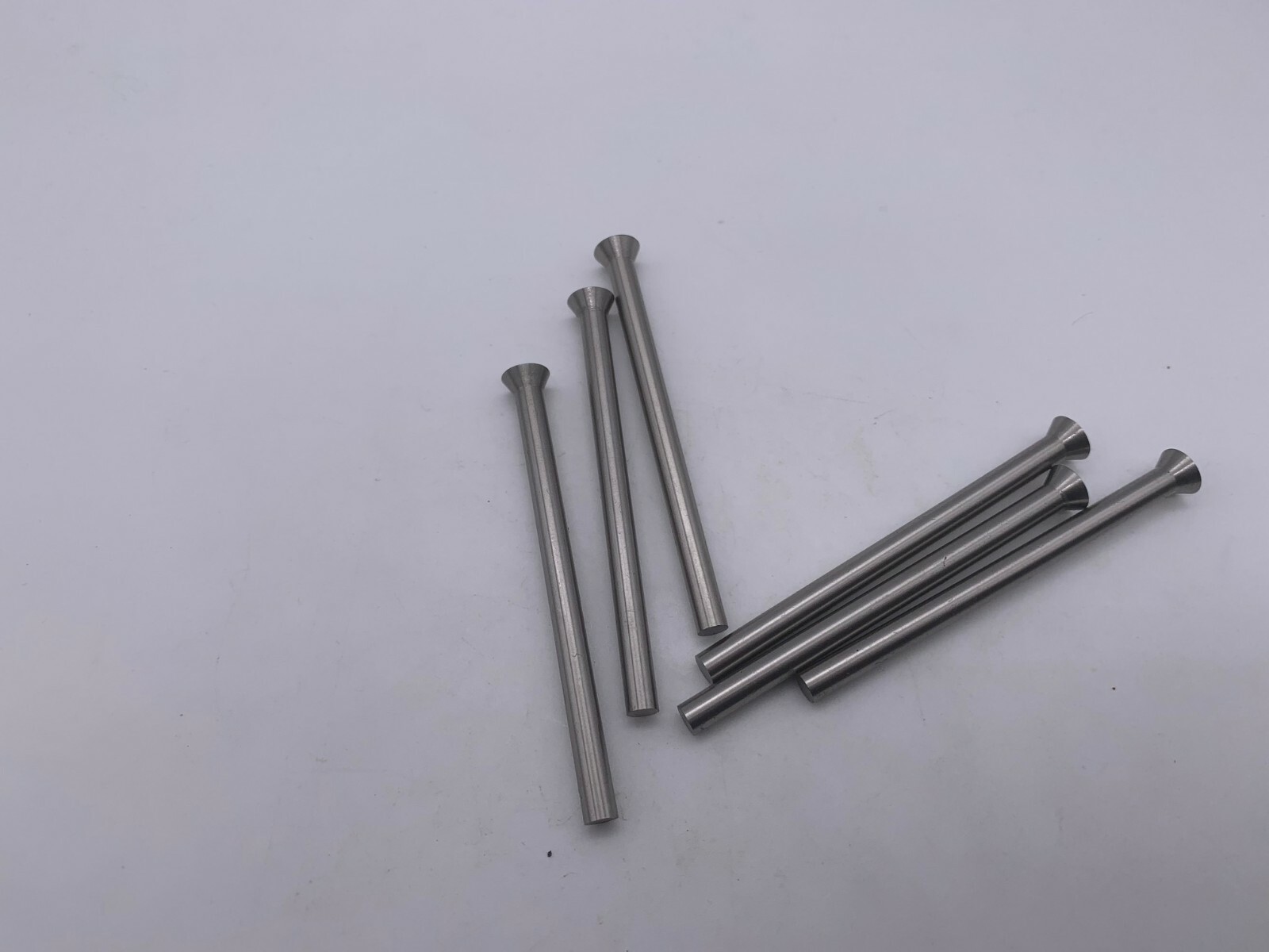 Royal .169X 2-1/2"  Long Bevel Headed High Speed Steel Punches, Lot of 6
