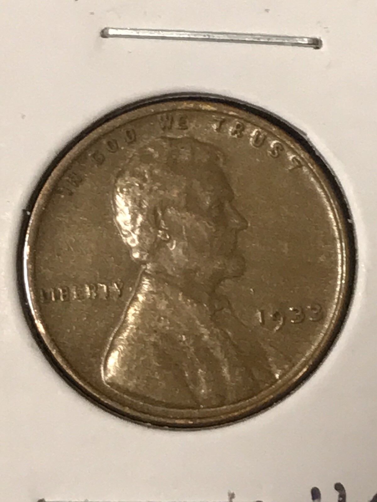 1933 Lincoln Cent     Upper Grade     Item 4-B