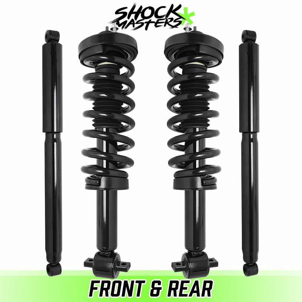 Front Complete Struts w/ Springs Rear shocks for 2014 Ford F-150 4WD